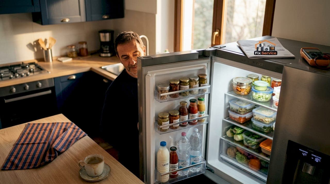 Perché il frigorifero non raffredda più: cause e soluzioni